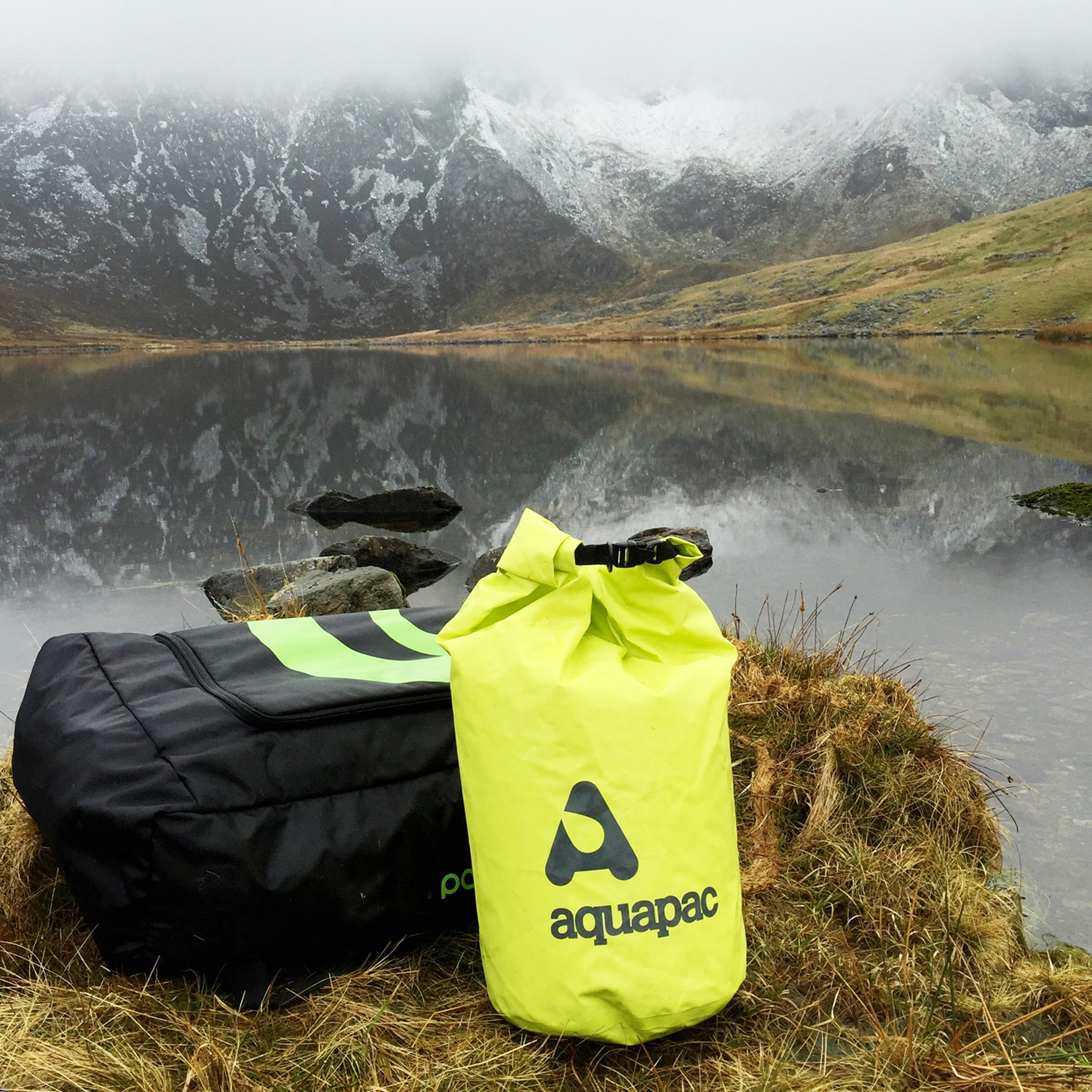 TrailProof™ Dry Bag mit Schultergurt, 15 Liter Acid Green