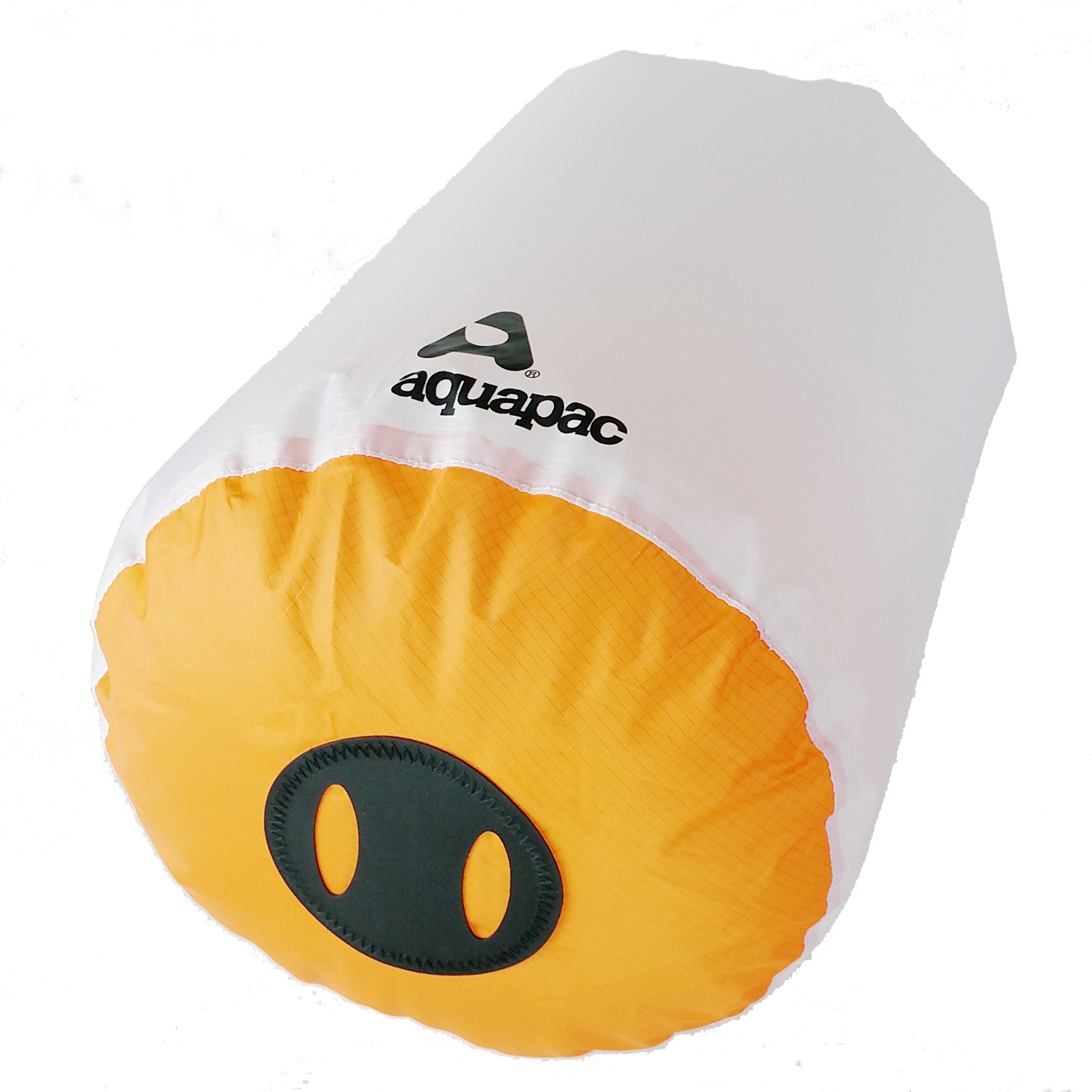 Pack-Divider / Dry Bag - Ultraleichtgewicht, wasserdichter Gepäckbeutel, 13 Liter, weiß-orange