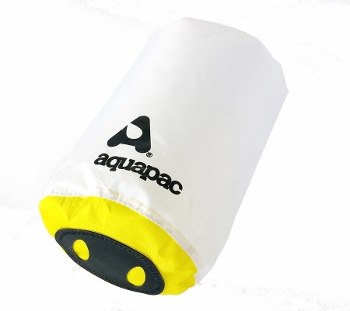 Pack-Divider / Dry Bag - Ultraleichtgewicht, wasserdichter Gepäckbeutel, 2 Liter, weiß-gelb