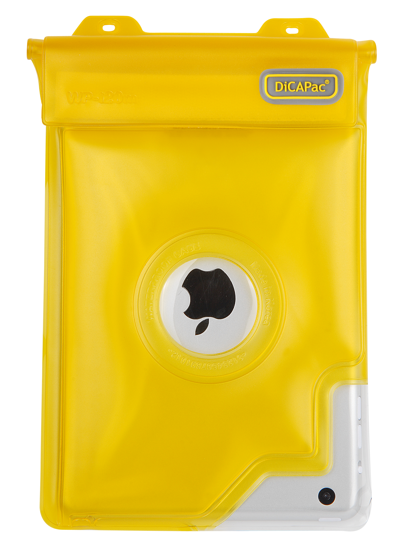 DiCAPac Mini Tablet Tasche wasserdicht für iPad™, Gelb