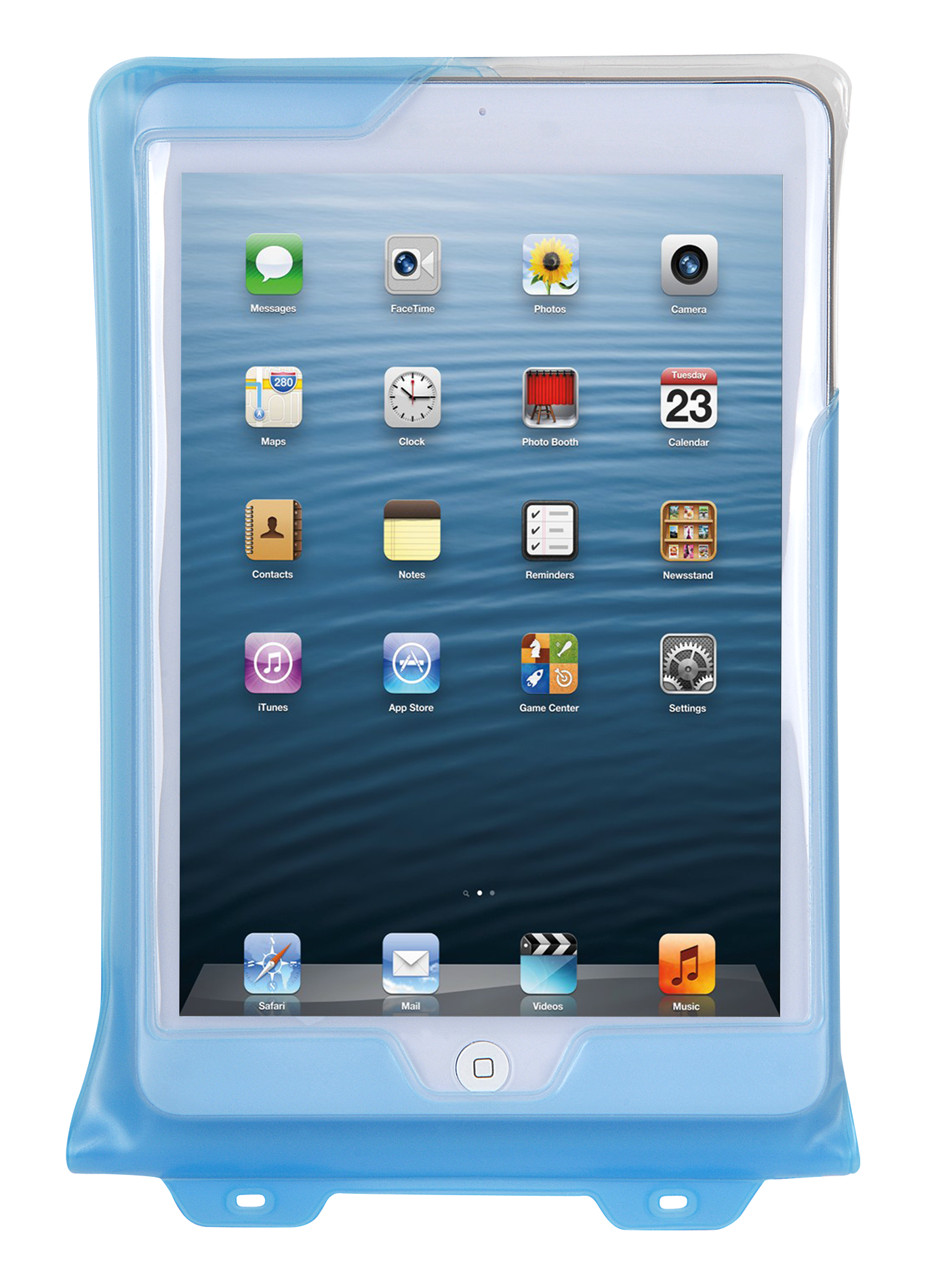 DiCAPac Mini Tablet Tasche wasserdicht für iPad™, Blau